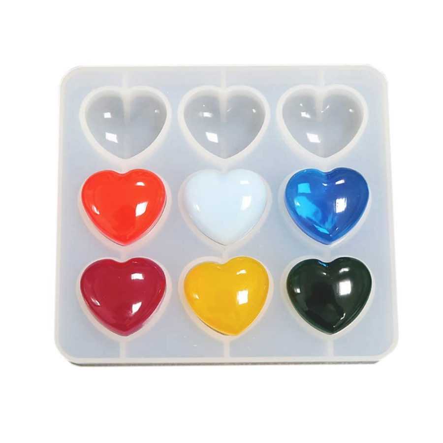 D66 - 9 Cavity Heart Mold