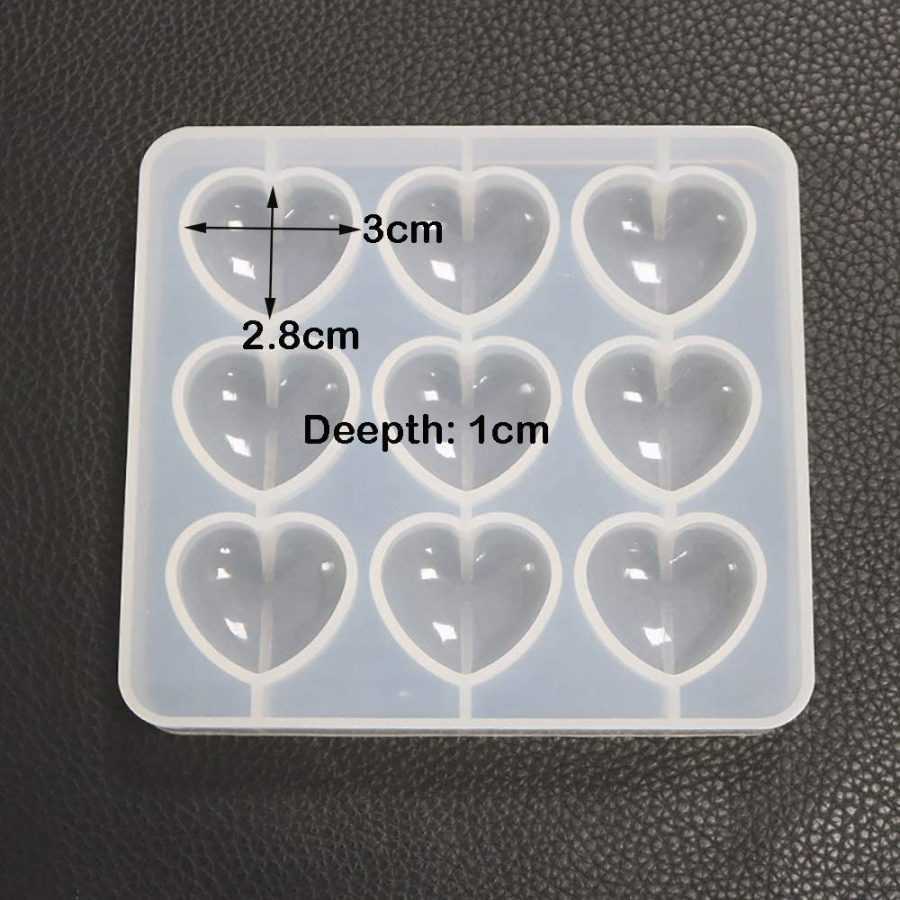 D66 - 9 Cavity Heart Mold - Image 3