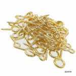 Eye Screw - 30 piece (Small for pendent Jewellery)  -Golden
