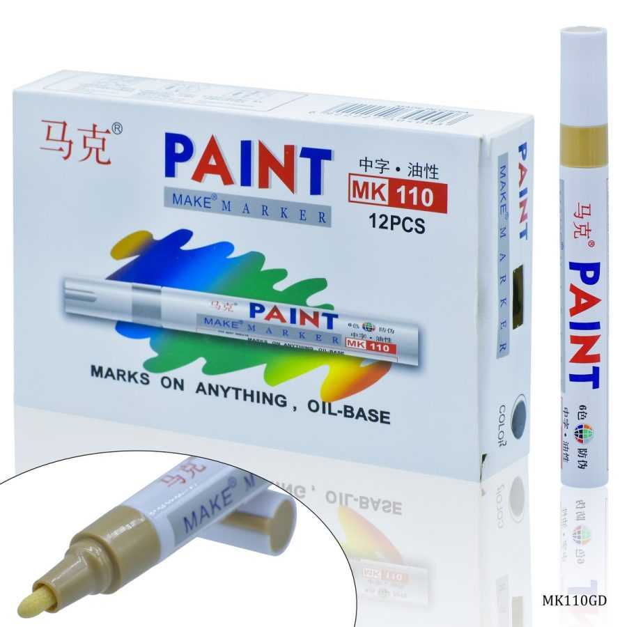 Acrylic Marker - Gold