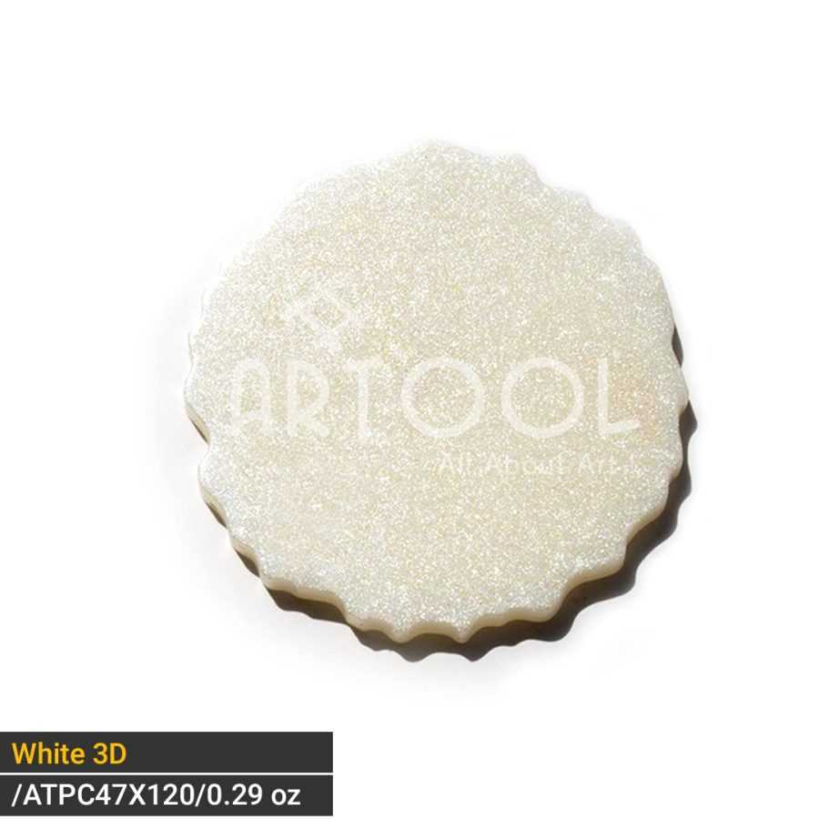 White 3d (wave Special) - Deep Marble effect - 9g - (CDPP46) - Image 3